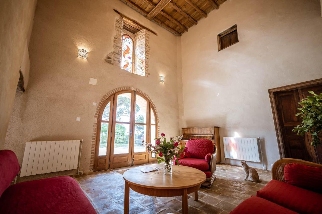 Chambres Et Table D'Hotes - Les Jardins De La Longagne Saussenac Экстерьер фото