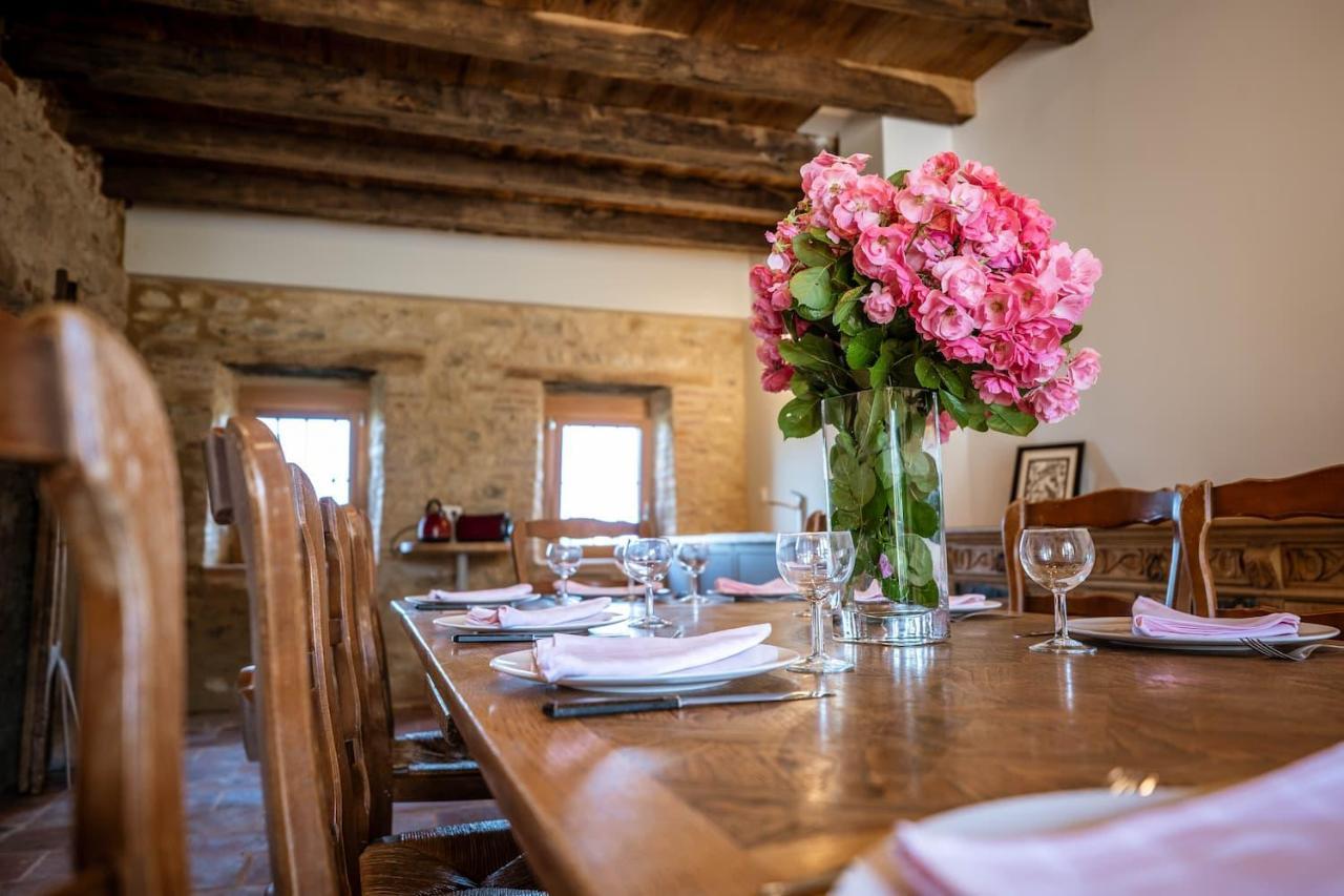 Chambres Et Table D'Hotes - Les Jardins De La Longagne Saussenac Экстерьер фото
